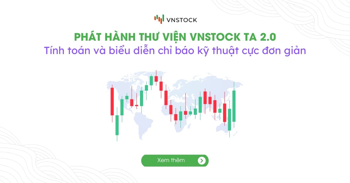 Phát hành thư viện chỉ báo kỹ thuật Vnstock 2.0