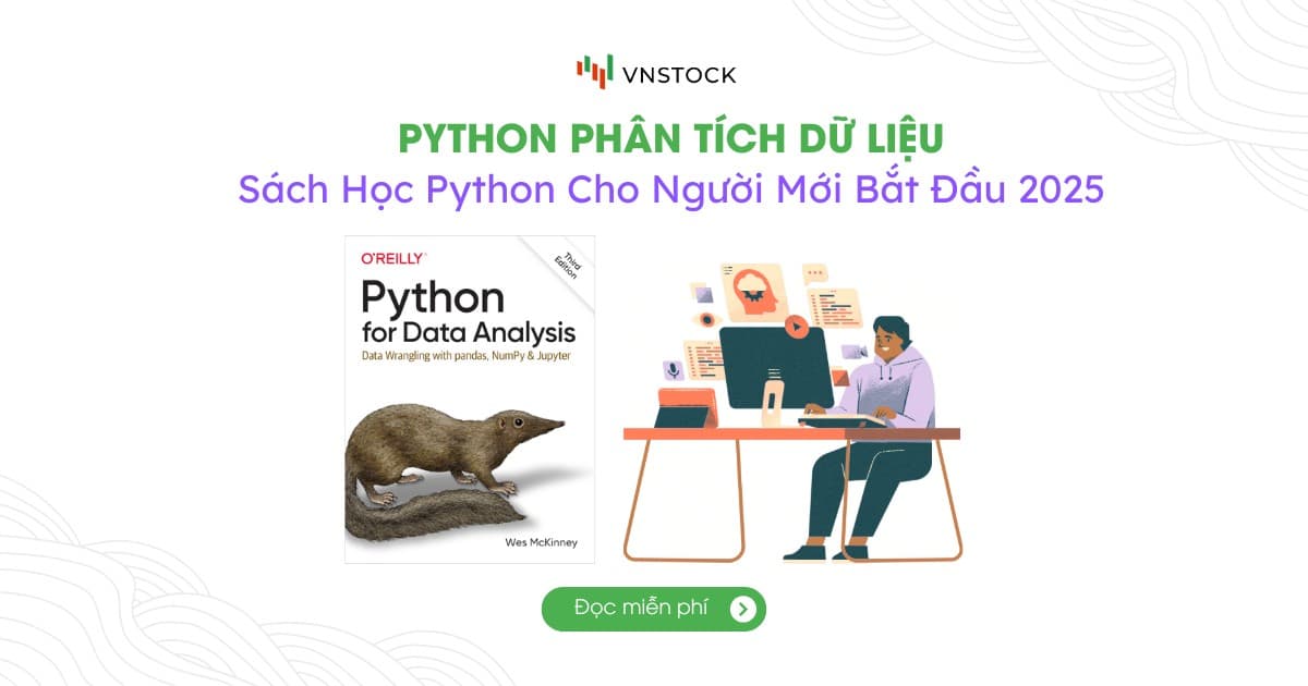 Sách Học Python Phân Tích Dữ Liệu Cho Người Mới Bắt Đầu 2025