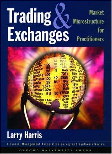 Ảnh bìa cuốn Trading and Exchanges, tác giả Larry Harris